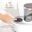 Electric Makeup Brush Cleaner with Drying Function for Quick Cosmetic Brush Cleaning 2
