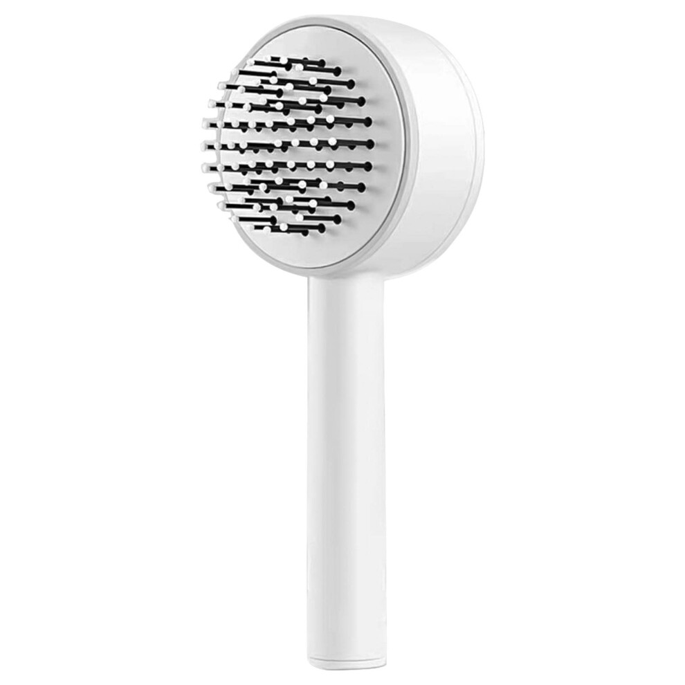 Hair Detangling Brush with OneTouch Hair Eject, 3D Air Cushion Scalp Massage, Anti Frizz Comb for Women