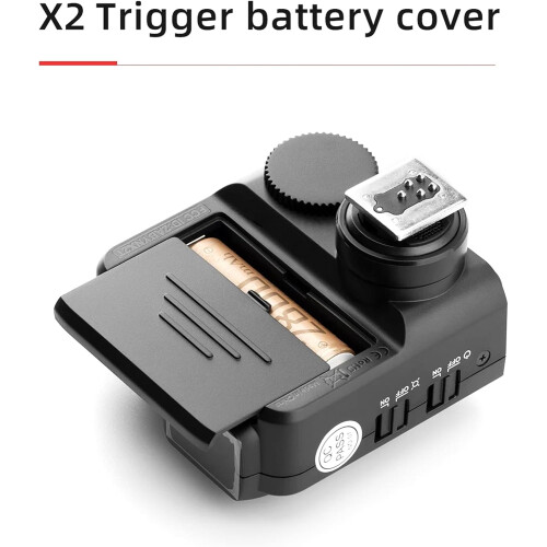 Accessories for X2t/CTR16/xpro Trigger Transmitter Receiver Battery Battery Door Lid Lid Accessory Ref: 1763 2