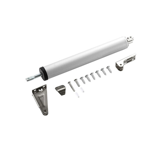 Automatic Door Closer with Silent Hydraulic Buffer, Adjustable for Home and Office