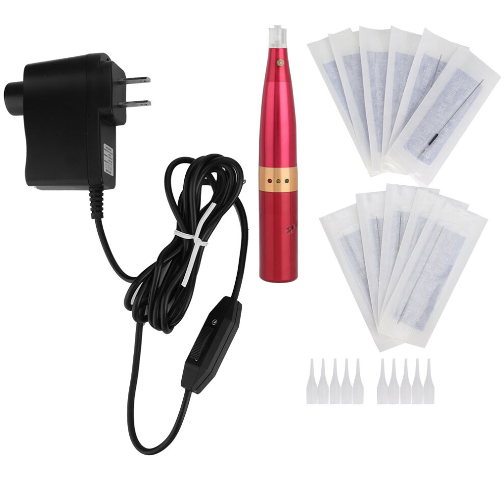 Micropigmentation Device for Permanent Makeup, Versatile Face Paints Compatible Ergonomic Design with Metal Frame Fast Rotating Rate