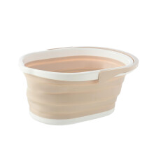 Foldable Mop Bucket with Handle, Space Saving Collapsible Water Container for Home and Commercial Use