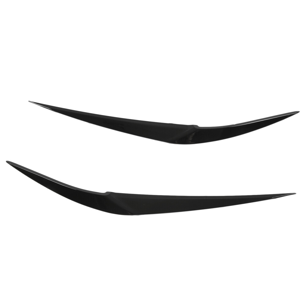 Car Headlight Eyebrows Left/Right Fit X1 F48 2015+ Exterior Trim Black 8721382231784