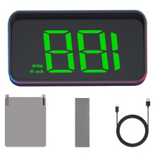 Car Hud Head up Display Hud for Car Windshield Monitor Gauge Angle Adjustable Mounted Large Screen