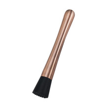 Cocktail Muddler with Ergonomic Long Handle and Glassware Safe Head for Home Bar Ice Crushing