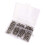 M3 304 Stainless Steel Hex Socket Head Screws Nuts Assortment Kit 12