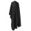 Barber Cape Waterproof Hair Cutting Cape with Adjustable Neck Closure and Full Coverage Black 2