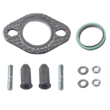 Engine Exhaust Pipe Screw Kit Compatible with For GY6 50 150CC ATVs and Scooters Metal Nut Gasket for Reliable Performance (Set 4)