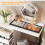 BROTTAR Corner Makeup Vanity Desk 5