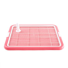 Portable Pet Toilet Dog Potty Training Tray, Removable Waste Tray, Easy Clean Splashproof Potty for Indoor and Outdoor Use 50cm*36cm