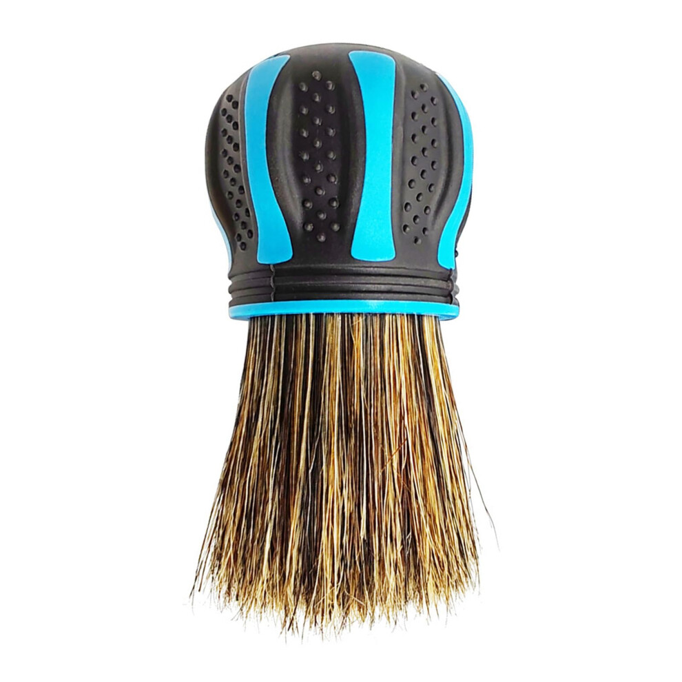 Car Detailing Brush With Soft Bristles For Interior Cleaning Delicate Surfaces Wet Dry Blue 9164114010971