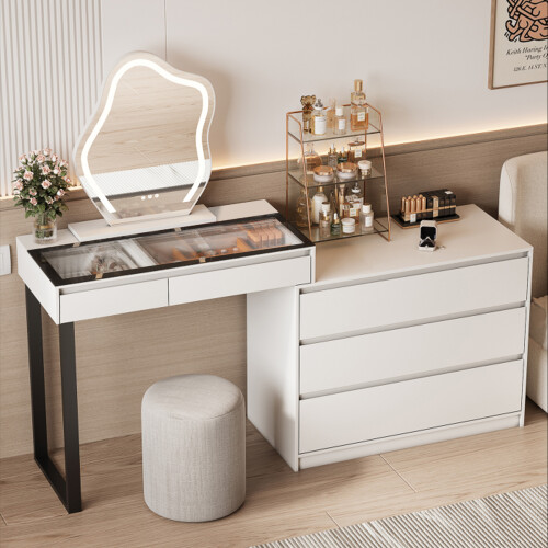 BROTTAR Corner Makeup Vanity Desk