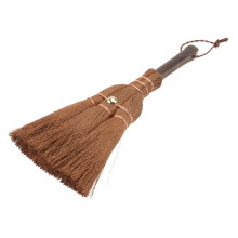 Mini Broom Compact Lightweight Straw Hand Broom for Home Cleaning and Tea Ceremony Use