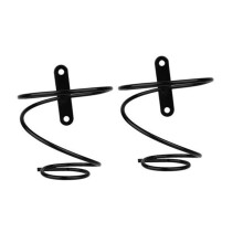 2pcs Heavy Duty Wall Mounted Wine Rack Iron Hanging Bottle Organizer Shelf for Home Bar Kitchen