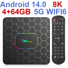 2025 NEW Smart TV BOX Android14 128G 64GB 2.4G/5G WIFI6 Media Player Octa-core