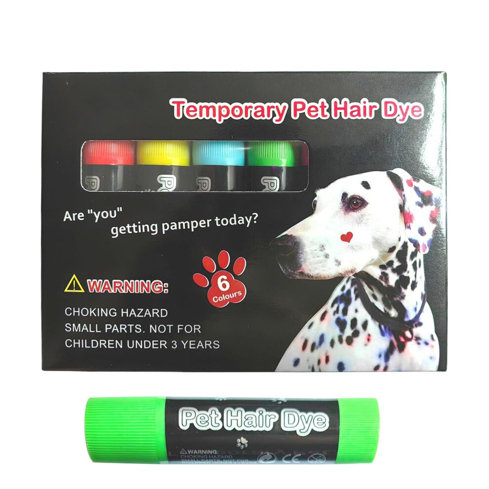 Dog Colours  Hair Colour for Dogs and Animals  Bright Washable Colour for Grooming Cats, Horses, Cattle  Festivals