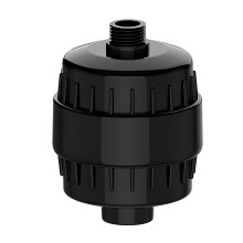 Shower Filter – Hard Water Softener with 2 Replaceable Cartridges, Filters Chlorine, Heavy Metals, and Impurities for Clean, Soft Water
