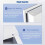 2 Pack 12x12 Inch Metal Access Panel for Drywall Ceiling, RustResistant Hinged Door with Screwdriver Latch 4