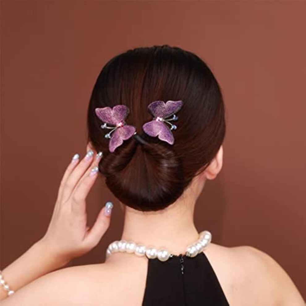 Lazy Hair Curler and Hair Bun Maker for Fast Styling, Secure Hold, Gentle on Hair, Reusable Design