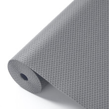 2 Pack NonSlip Grey & White Shelf Liners, 12' x 240' for Kitchen Cabinets & Drawers