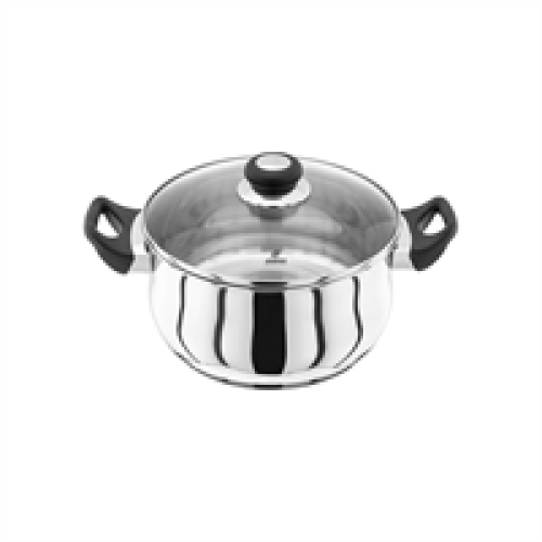 Judge Judge Vista Casserole Pot 24cm/4 Litres - Silver