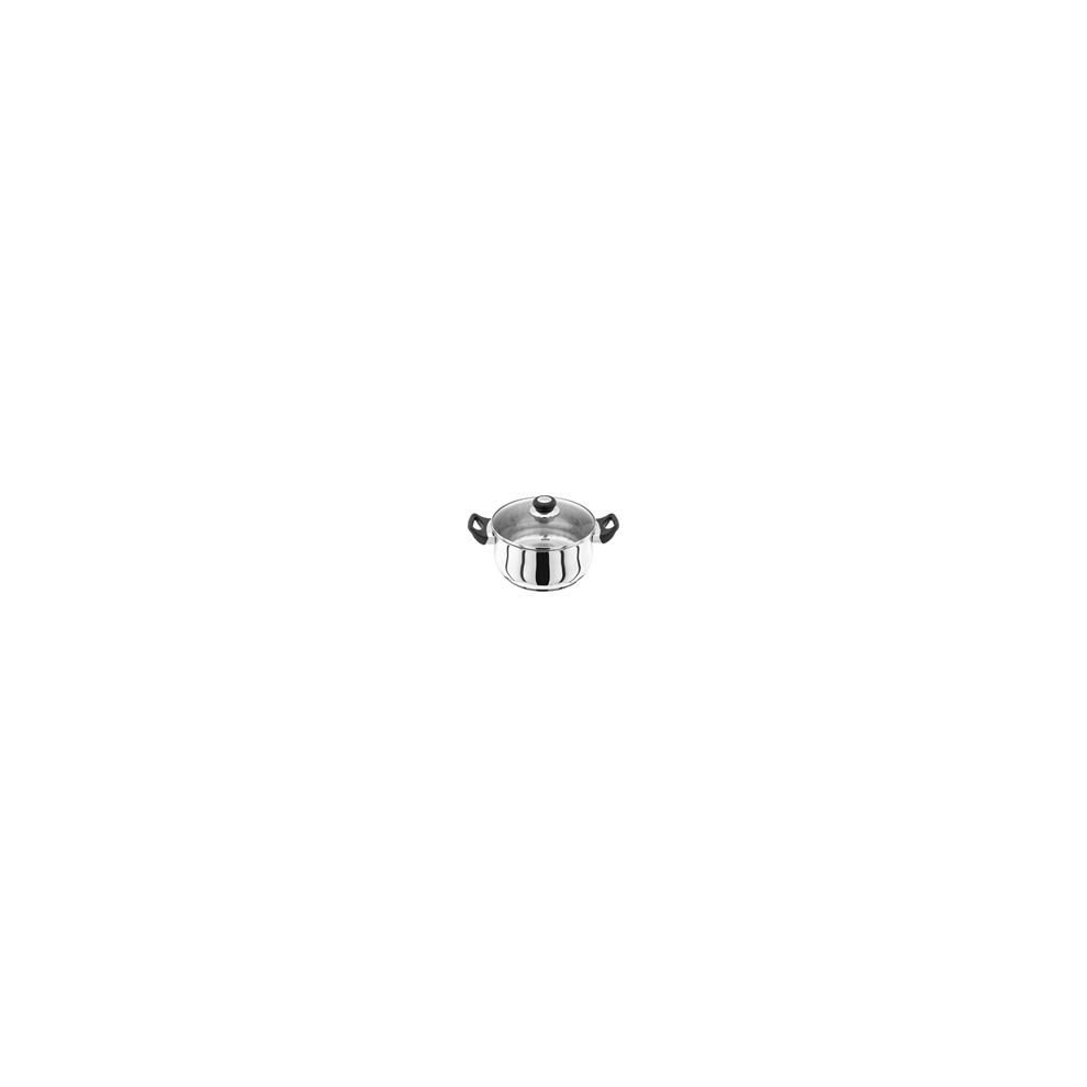 Judge Vista Casserole Pot 24Cm/4 Litres - Silver