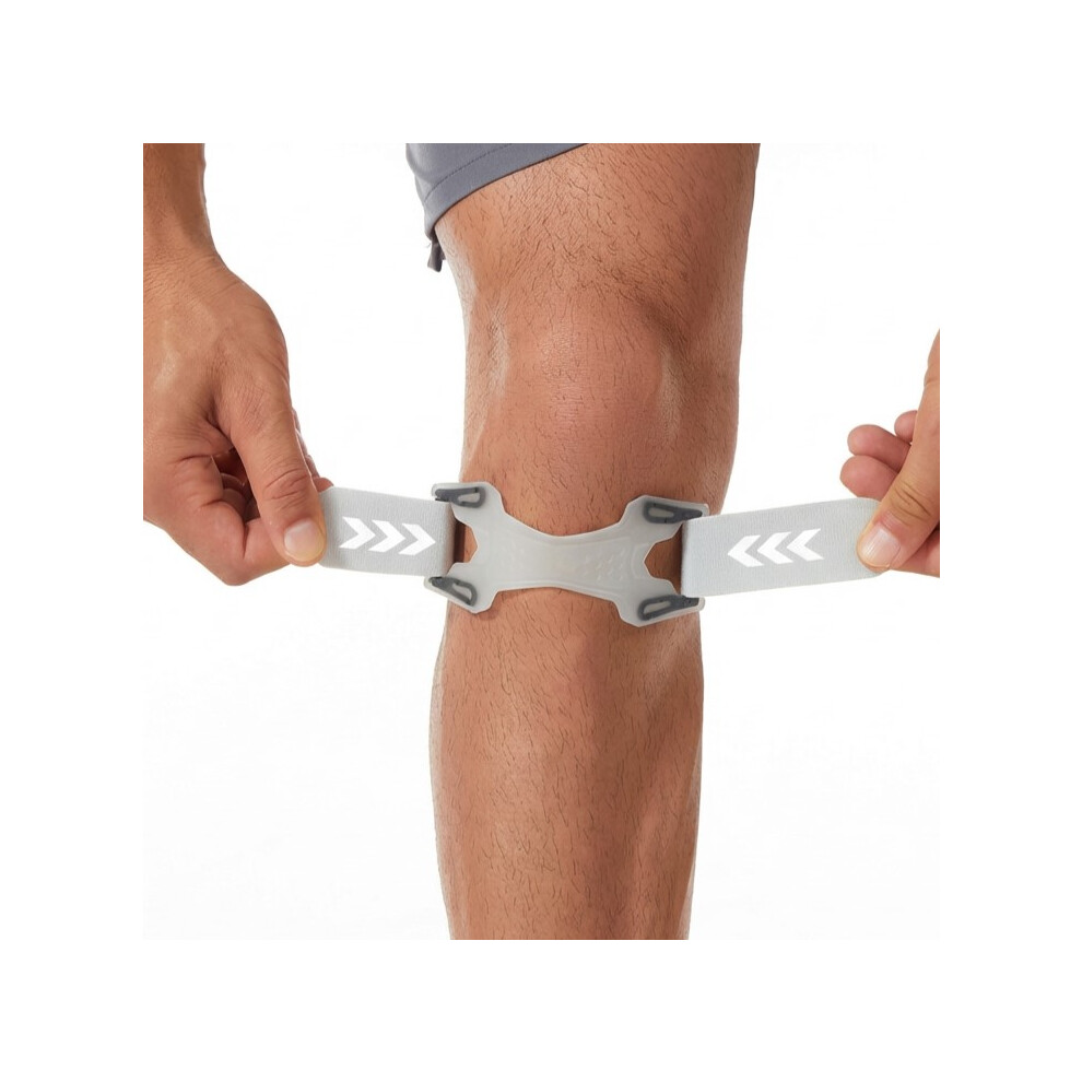 Silicone Patellar Tendon Support Strap Brace
