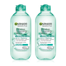 Garnier Micellar Water Makeup Remover 400mL 2Count