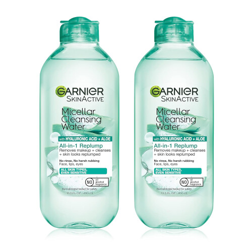 Garnier Garnier Micellar Water Makeup Remover 400mL 2Count