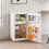 Living And Home 87L Under Counter Fridge Freezer, White 2