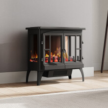 Freestanding Electric Fireplace Heater