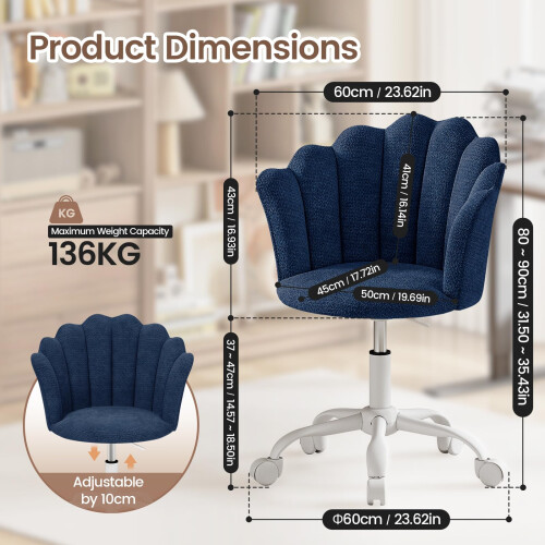 Office Chair, Adjustable Height Swivel Chair 1