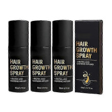 3X HaloGrow Hair Growth Spray with Biotin & Caffeine - Fast-Acting Hair Regrowth Treatment for Thinning Hair in Men & Women