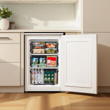 88 L Freestanding Under Counter Freezer, White
