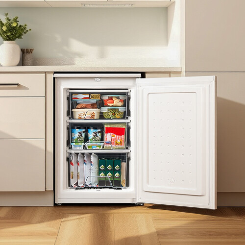 Living And Home 88 L Freestanding Under Counter Freezer, White