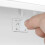 Living And Home 88 L Freestanding Under Counter Freezer, White 5