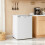 Living And Home 88 L Freestanding Under Counter Freezer, White 2