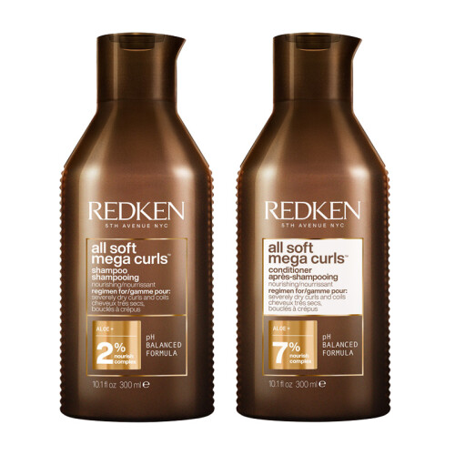 REDKEN Redken All Soft Mega Curl Shampoo 300ml & All Soft Mega Curl Condition