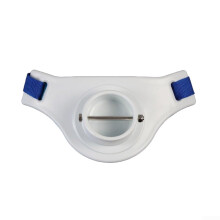 Heavy Duty Fishing Fighting Waist Belt, Adjustable and Exquisite, Comfortable with Thick Sponge Cushion (white)