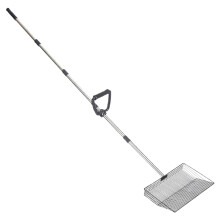 Poop Poop Scooper Stainless Steel Chicken Poop Scooper Telescope Poop Scooper, Sift Poop, Adjustable Poop Scoop For Backyard Waste For F