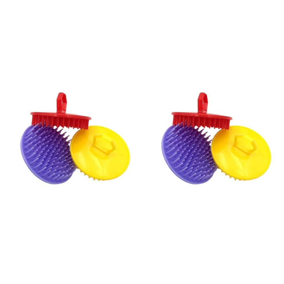 Scalp Massager Brush for Hair Washing and Gentle Exfoliation, 10pcs Durable Shampoo Brushes