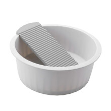 Laundry Wash Basin with Thickened NonSlip Plastic Washboard Set for Baby Clothes Dorm and Home