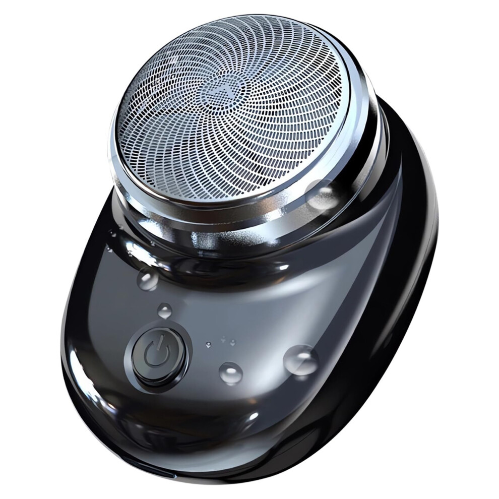 Men's Electric Rotary Shaver USB Rechargeable Wet Dry Waterproof Portable Razor for Travel
