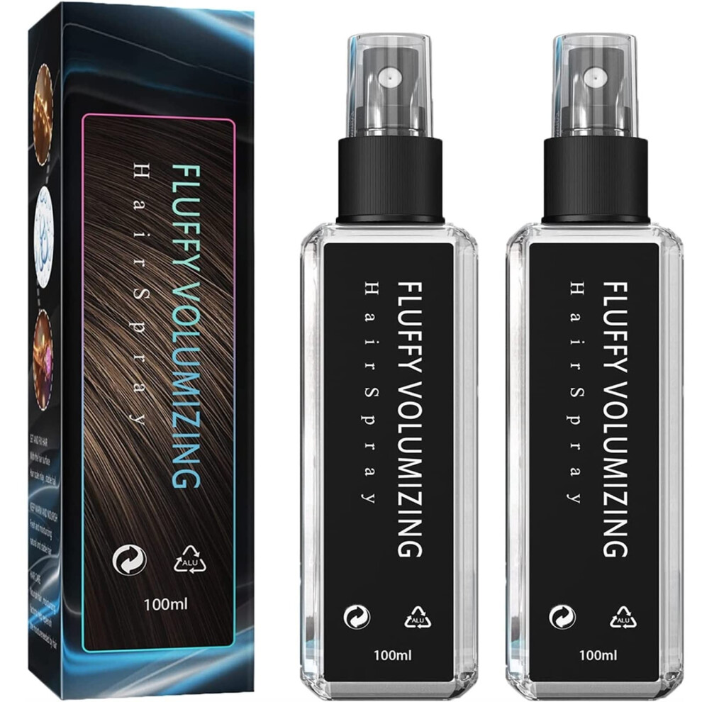 Hair Thickening Spray with Natural Plant Protein, Instant Root Volume, Long Lasting Non Greasy Hold