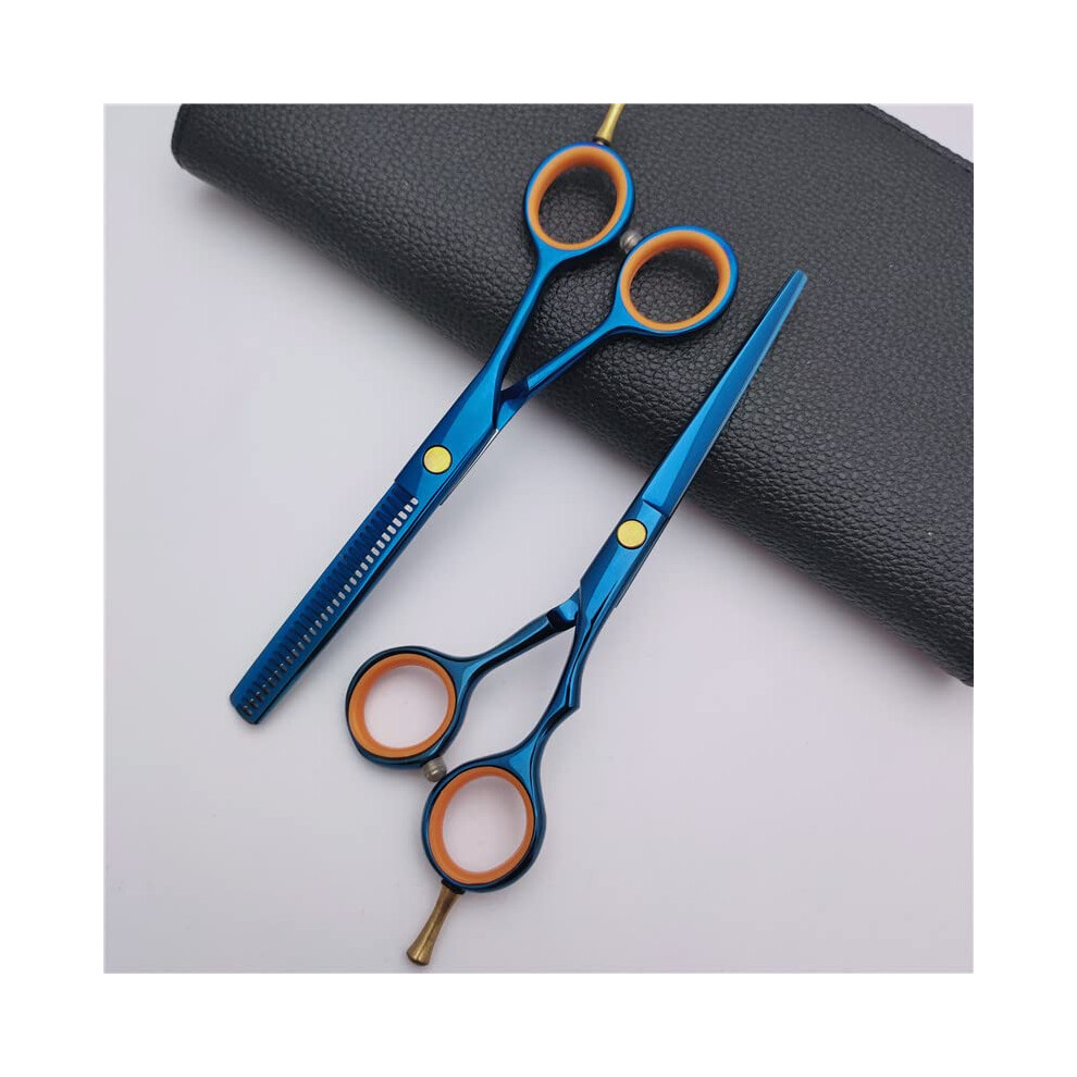 Professional Hair Cutting Scissors Set 5.5 Inch Japanese Steel Barber Shears with Sharp Blades Ref: 2508