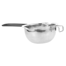 Stainless Steel Chocolate Melting Pot with Dual Pour Spouts, Double Boiler for Butter and Cheese