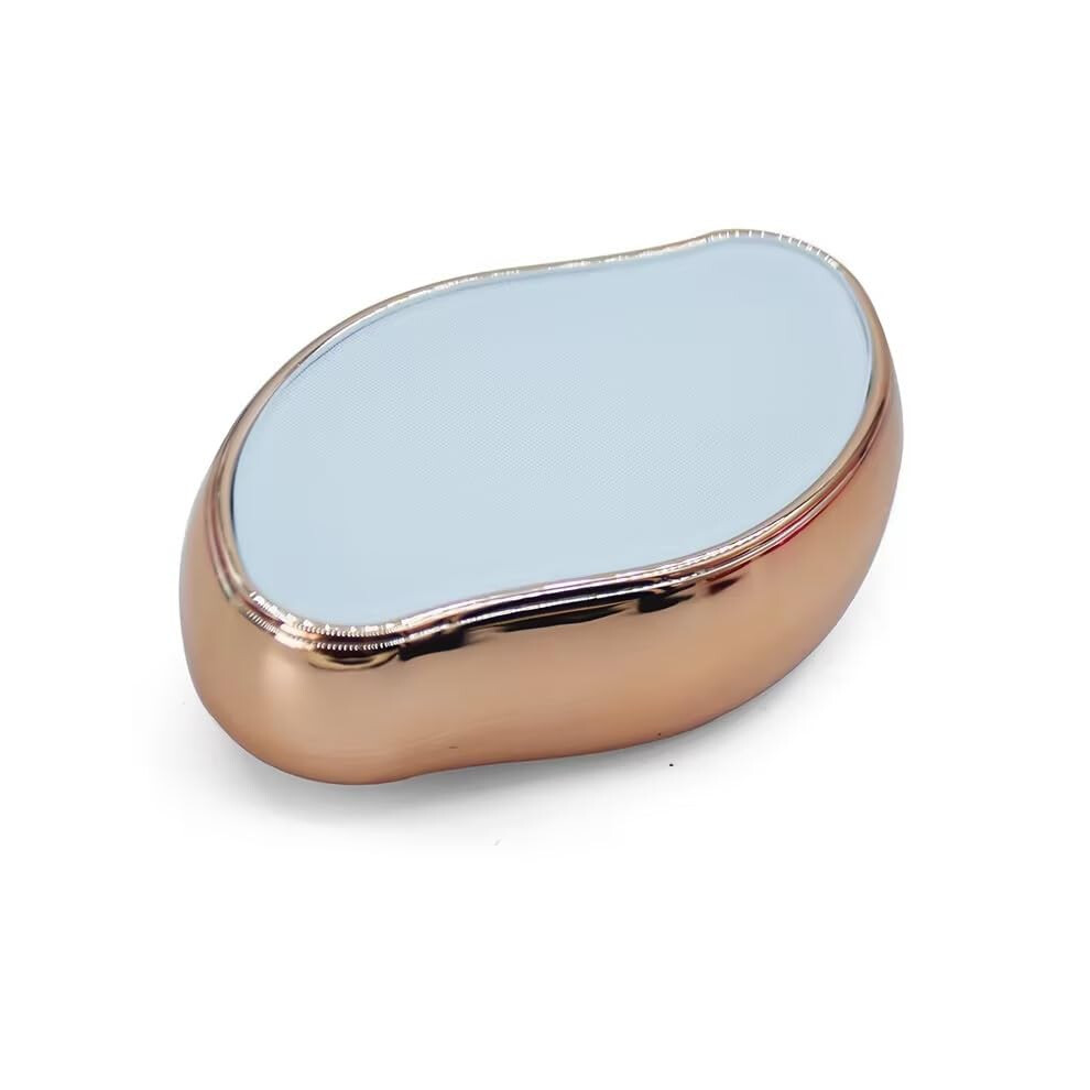 Crystal Hair Eraser for Women Legs, Painless Nano Glass Hair Remover, Reusable Exfoliating Tool Rose Gold