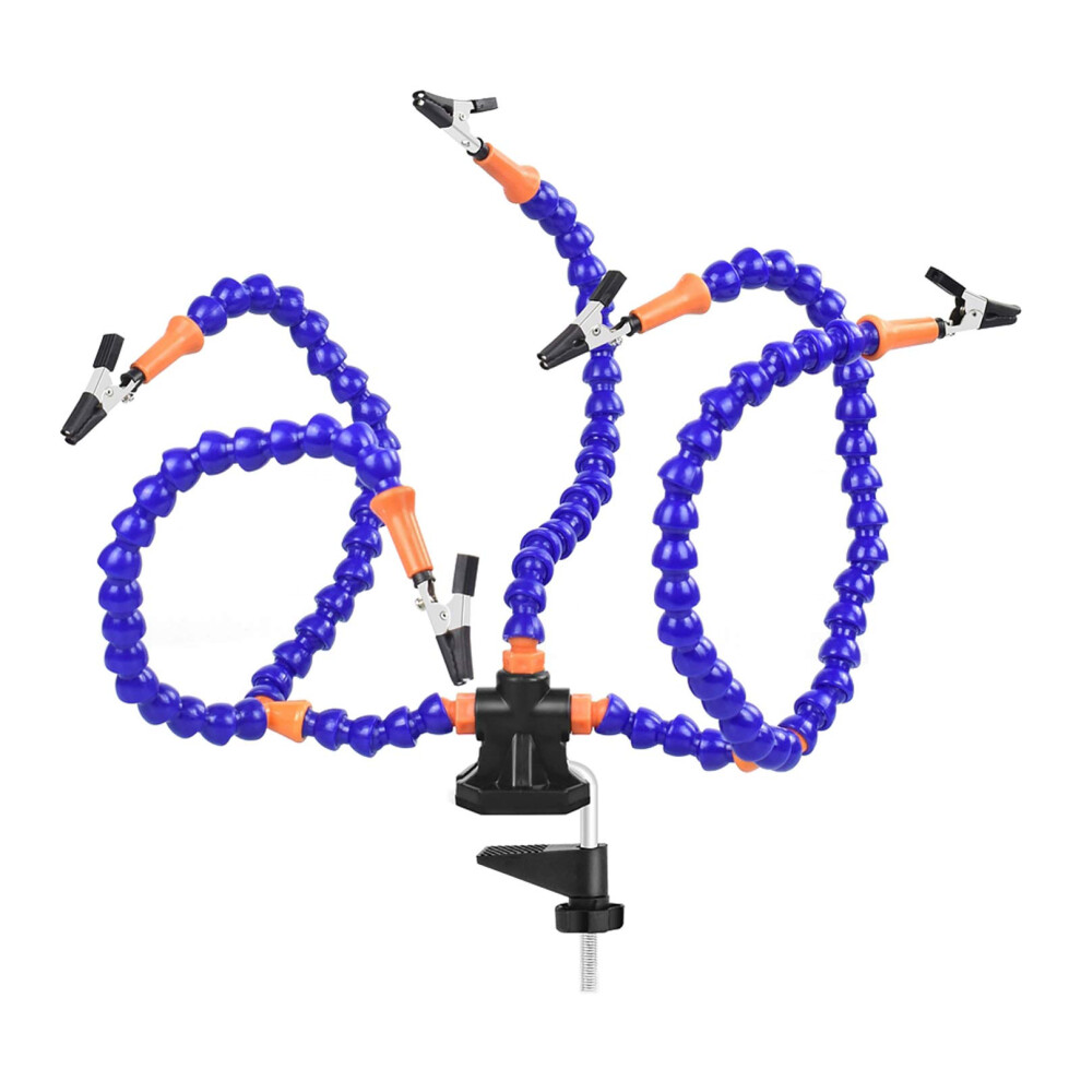 Soldering Helping Hands Tool With 5 Flexible Arms For Precision Electronics 9365369420724