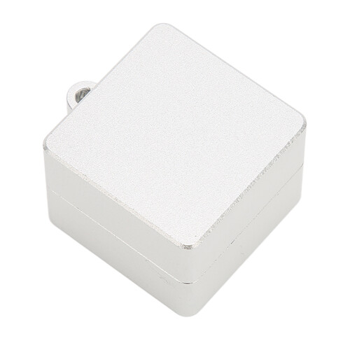Abreinterruptores MX magnético de aluminio mate, plateado 2