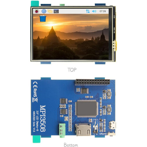 3.5Inch LCD Display With Touch Functionality For Computer And Electronic Projects Screen B 2